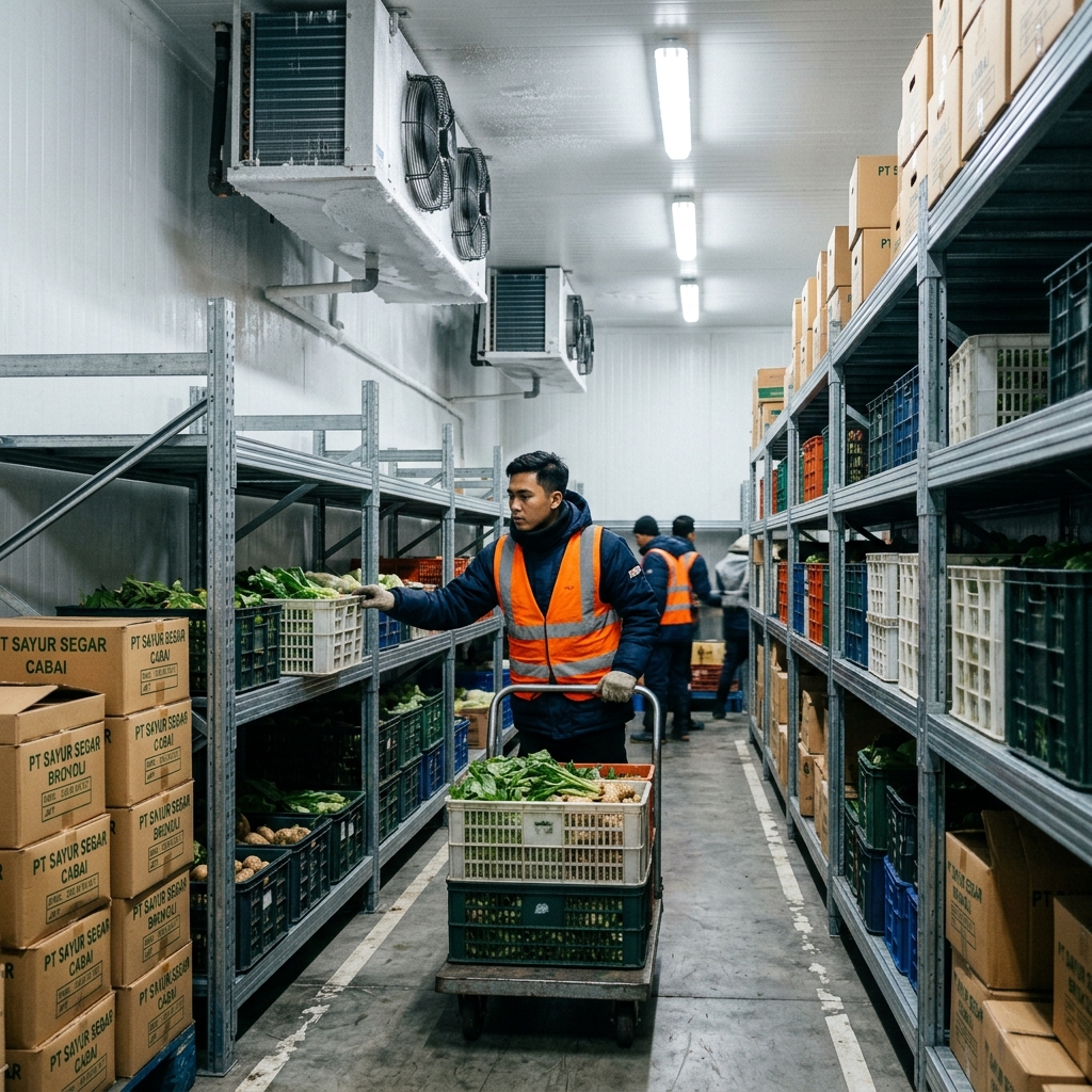 Sistem Cold Storage PT. Pundi Kencana