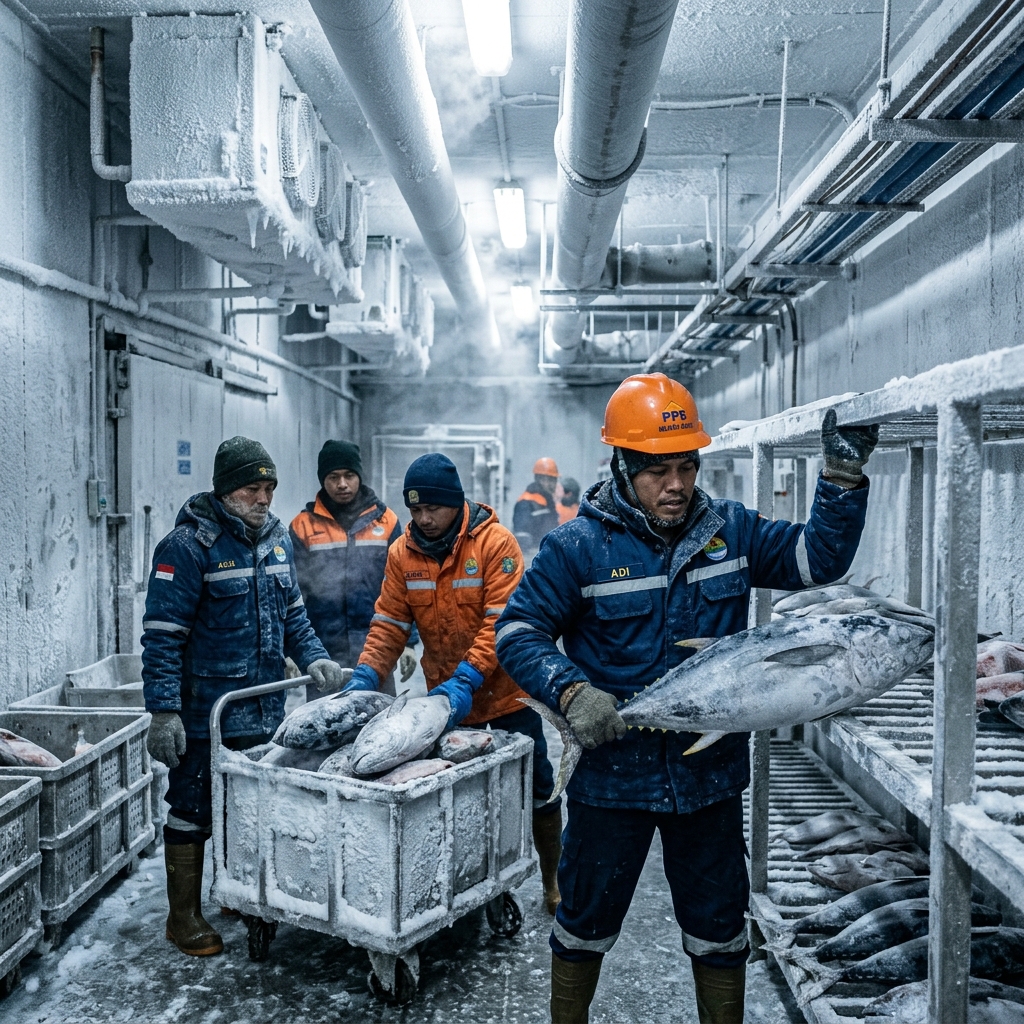 Blast Freezer Perikanan PT. Samudra Teknik