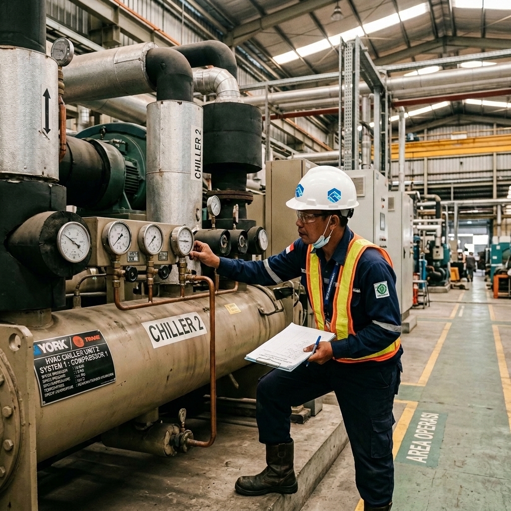 Sistem Pendingin Fasilitas Pertamina Retail