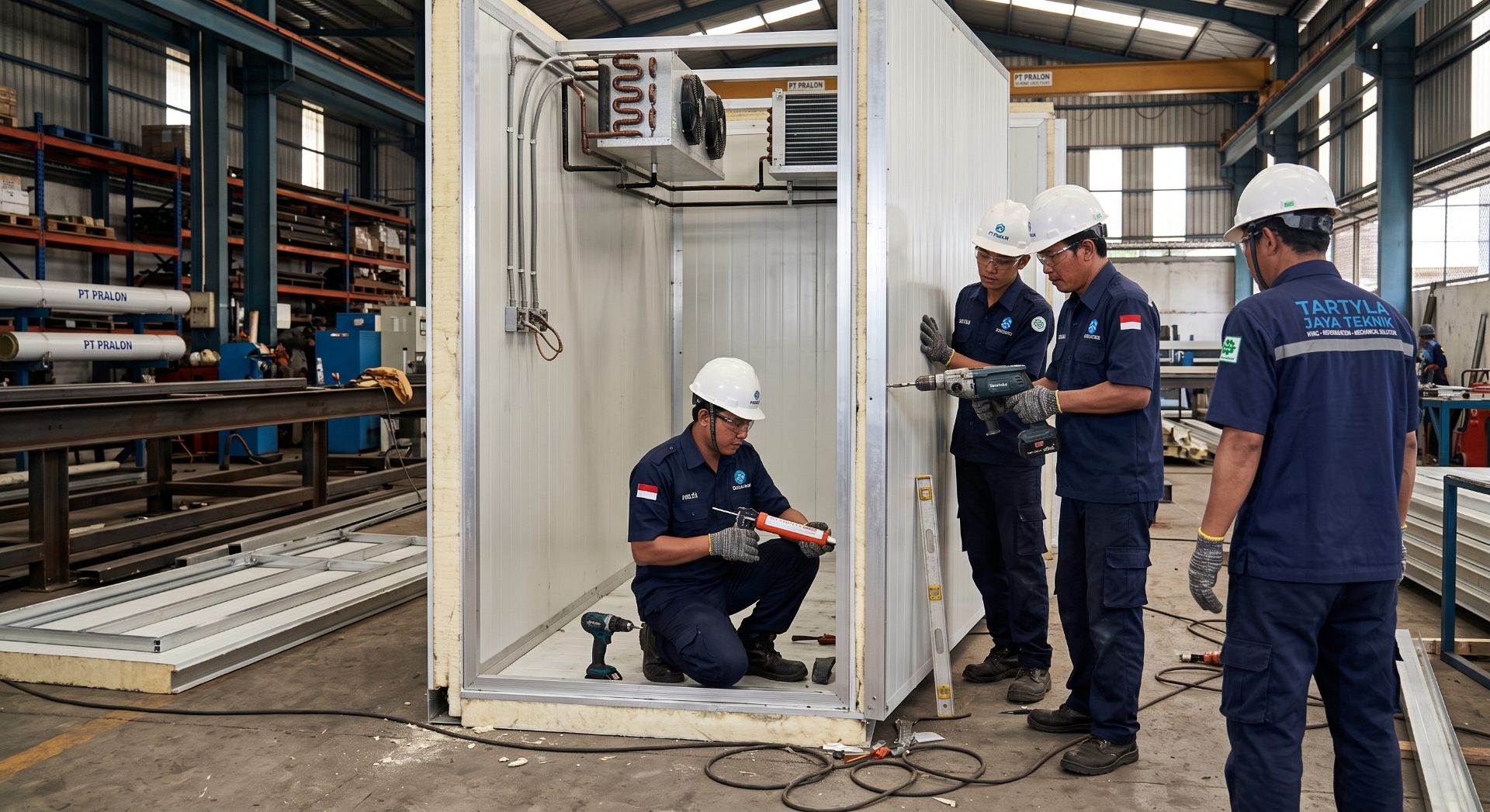 Proyek Sistem HVAC – Fasilitas Manufaktur